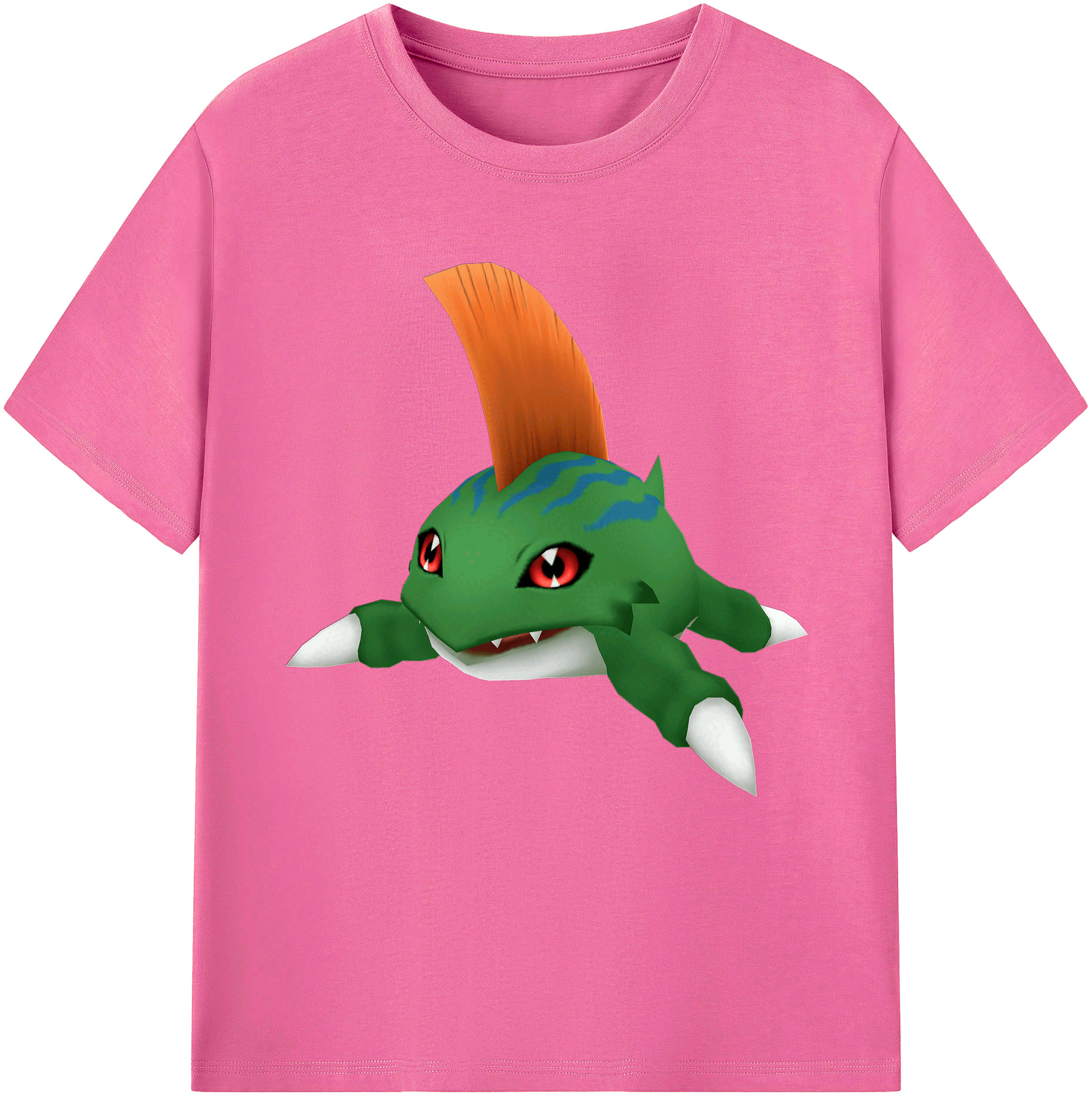 （画像用） Digimon デジタルモンスター/デジモン レディースカジュアルプリントTシャツ（綿100％）